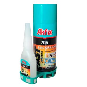 چسب 123 آکفیکس مدل 705 با حجم 400 میلی لیتر، چسبی قدرتمند و سریع برای مصارف گوناگون. ایده آل برای چسباندن چوب، فلز، پلاستیک